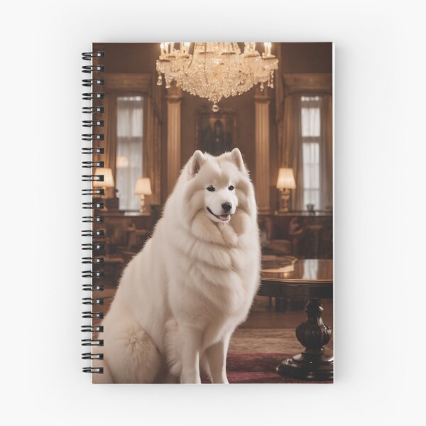 Item preview, Elegant Samoyed in Victorian Chandelier Elegance designed and sold by Lily Summers.