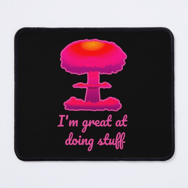 Item preview, I'm great at doing stuff (pink for dark background) designed and sold by Jeeb-Arts.