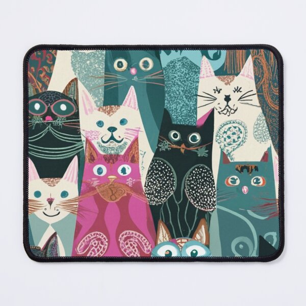 Item preview, Cat Pattern Backpack designed and sold by SUKREEP.