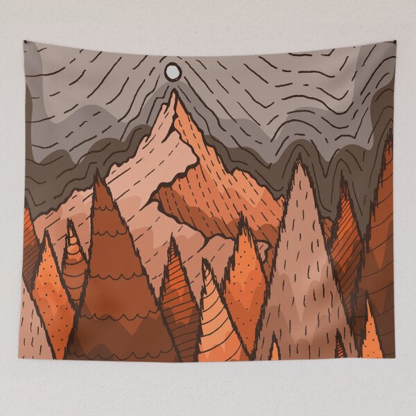 Item preview, The one tall peak designed and sold by Swadeillustrations.