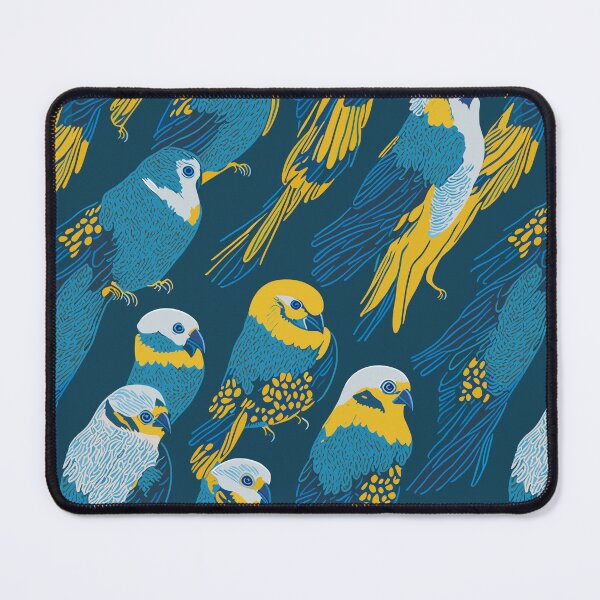 Item preview, Vintage Style Budgerigar Pattern designed and sold by SparkleBrush.