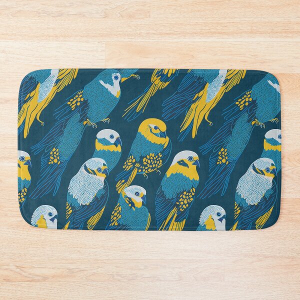Item preview, Vintage Style Budgerigar Pattern designed and sold by SparkleBrush.