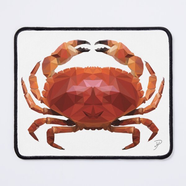 Item preview, Graphic Crab in Triangles designed and sold by Mike Payne.