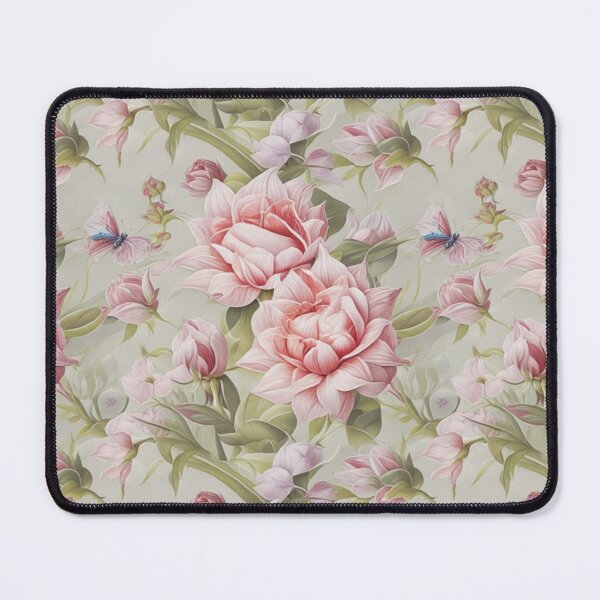Item preview, Pink Pastel Flowers pattern designed and sold by pongthep-ks.