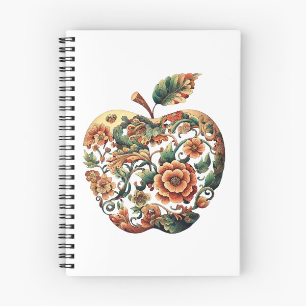 Item preview, Apple art, embroidery, engraved stencil, unusual design designed and sold by Natcharee.