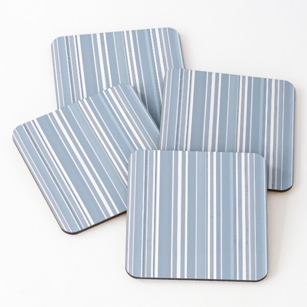 Artikelvorschau, Simples Streifen Muster Babyblau entworfen und verkauft von homestylemarket.