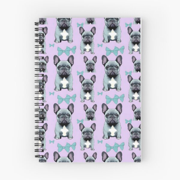 Item preview, Lavender & Teal Frenchie Composite Overlay Pattern #1 designed and sold by ARTficiallyAnon.