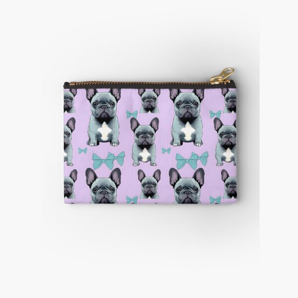 Item preview, Lavender & Teal Frenchie Composite Overlay Pattern #1 designed and sold by ARTficiallyAnon.