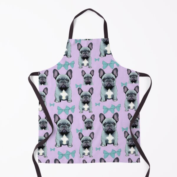 Item preview, Lavender & Teal Frenchie Composite Overlay Pattern #1 designed and sold by ARTficiallyAnon.
