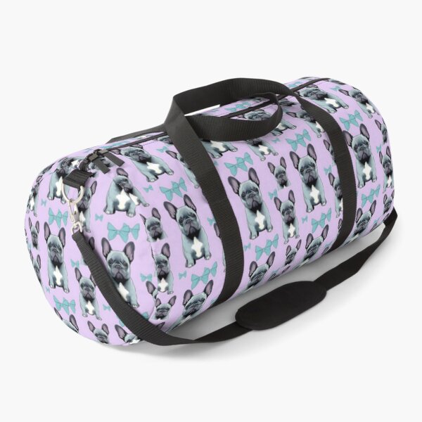 Item preview, Lavender & Teal Frenchie Composite Overlay Pattern #1 designed and sold by ARTficiallyAnon.