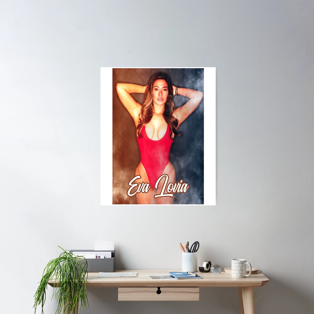 Póster for Sale con la obra «Eva Lovia» de defontbenjy | Redbubble