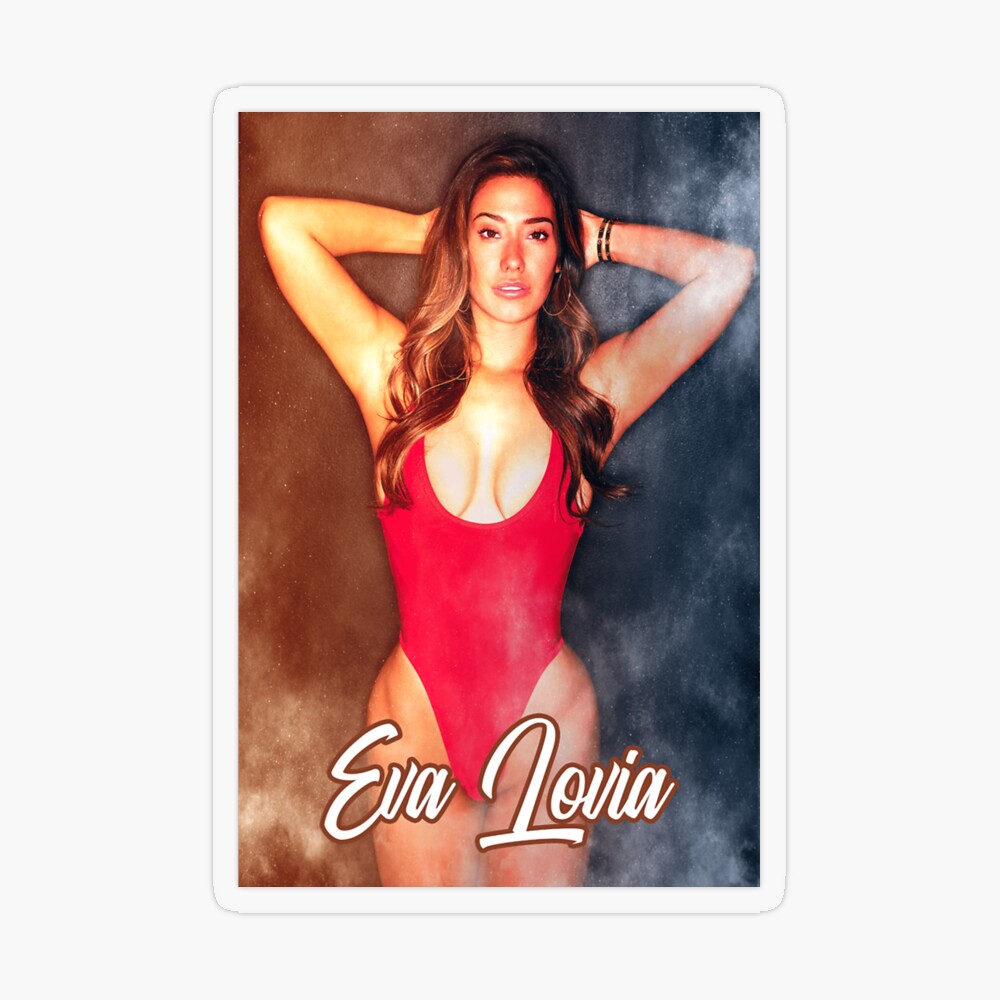 Póster for Sale con la obra «Eva Lovia» de defontbenjy | Redbubble