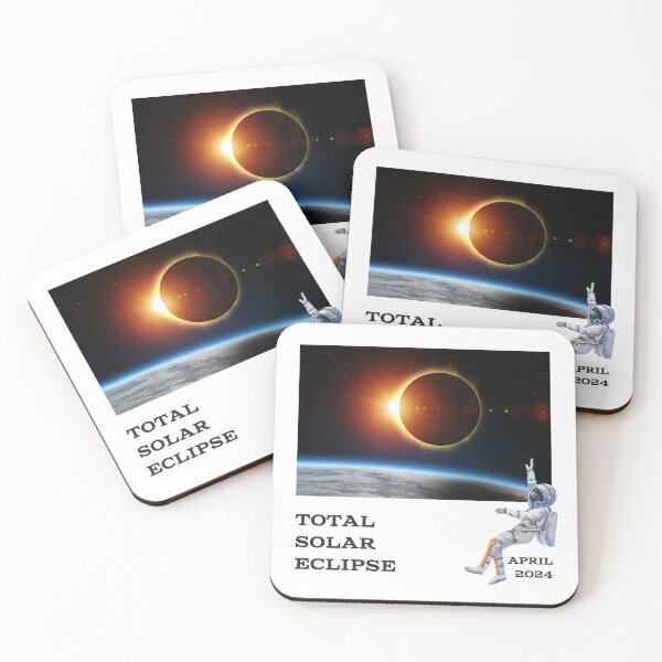 Item preview, Total Solar Eclipse in April 2024 designed and sold by EngkyEngky.