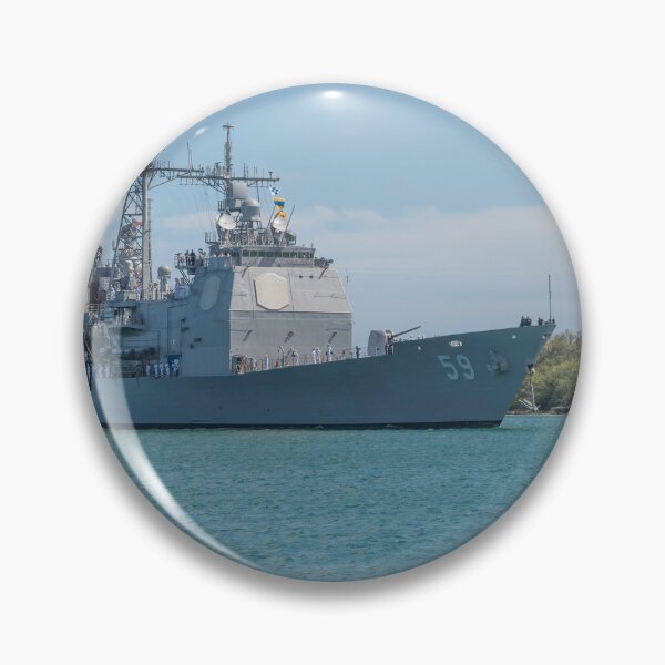 Item preview, STK109743M-USS Princeton arrives at Joint Base Pearl Harbor-Hickam, Hawaii. designed and sold by StocktrekImages.