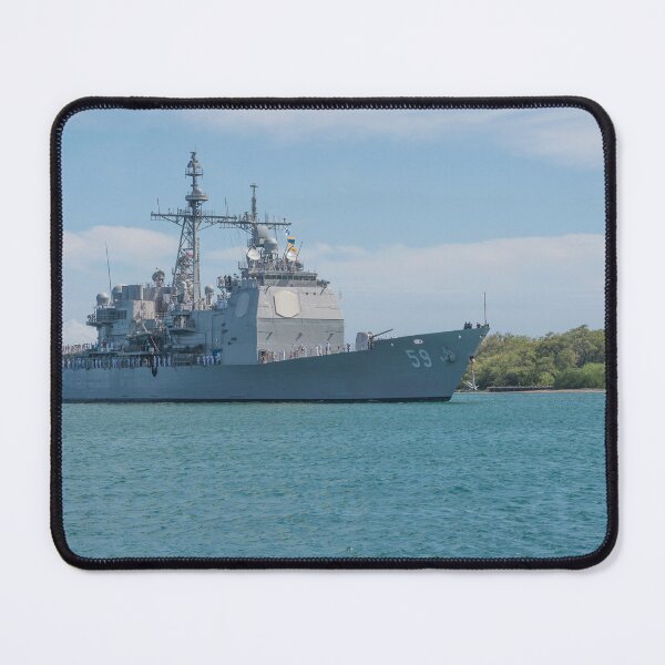 Item preview, STK109743M-USS Princeton arrives at Joint Base Pearl Harbor-Hickam, Hawaii. designed and sold by StocktrekImages.
