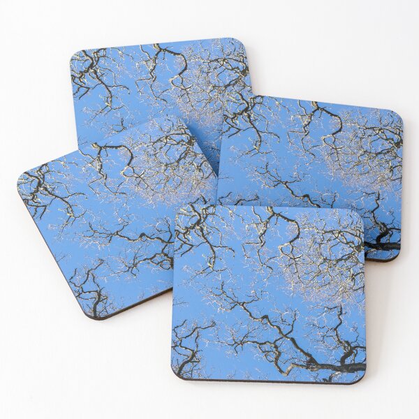 Item preview, Looking Skyward - Sunlit Tree Crowns with Twisted Limbs designed and sold by Georgia Mizuleva.