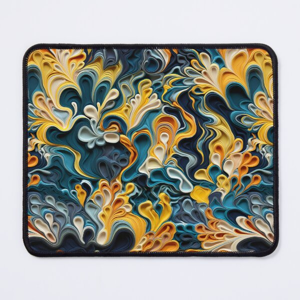Item preview, Retro design that is reminiscent of floral pop art motifs made of fabric, wool and felt designed and sold by Pflugart.