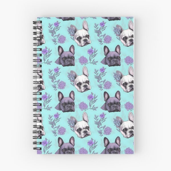 Item preview, Lavender & Teal Frenchie Composite Overlay Pattern #4 designed and sold by ARTficiallyAnon.