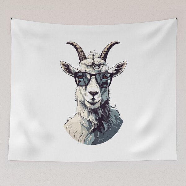 Item preview, The Way of the Goat Sage designed and sold by Gooddaycanvas.
