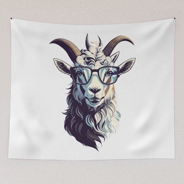 Item preview, The Way of the Goat Sage designed and sold by Gooddaycanvas.