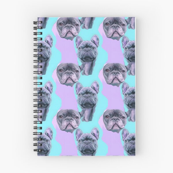 Item preview, Lavender & Teal Frenchie Composite Overlay Pattern #6 designed and sold by ARTficiallyAnon.