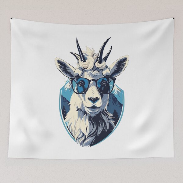 Item preview, The Way of the Goat Sage designed and sold by Gooddaycanvas.