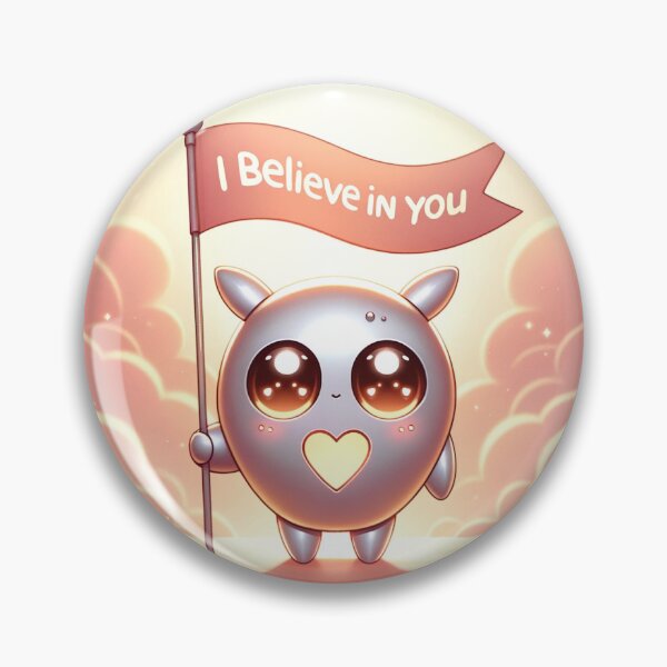 Item preview, Robot Friendship Sticker - 'I Believe in You! designed and sold by pixlexi.