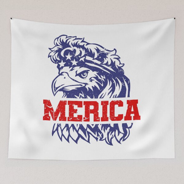 Item preview, Eagle Merica I Love America Women Men Costume USA Flag Fourth Of July American Pride designed and sold by shoptshirtswag.
