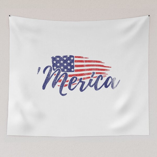 Item preview, Merica I Love America Women Men Costume USA Flag Fourth Of July American Pride designed and sold by shoptshirtswag.