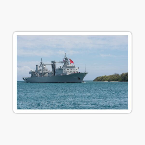 Item preview, STK109740M-People's Liberation Army (Navy) replenishment ship Gaoyouhu. designed and sold by StocktrekImages.