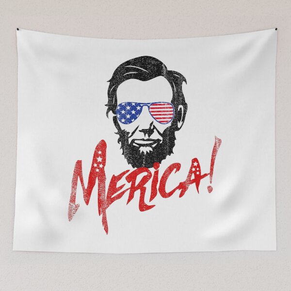 Item preview, Merica I Love America Women Men Costume USA Flag Fourth Of July American Pride designed and sold by shoptshirtswag.