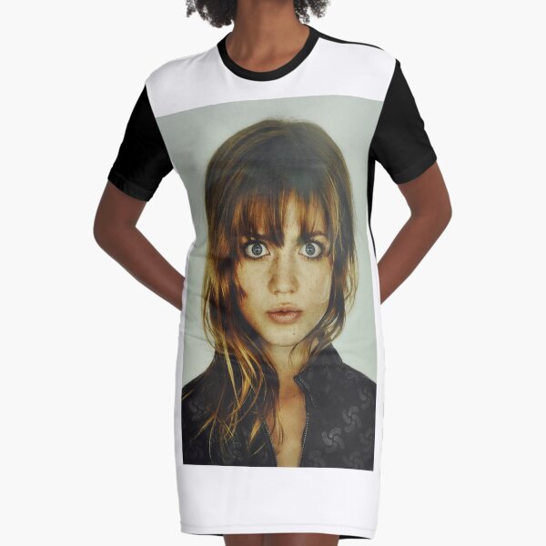 big eyes girl Graphic T-Shirt Dress