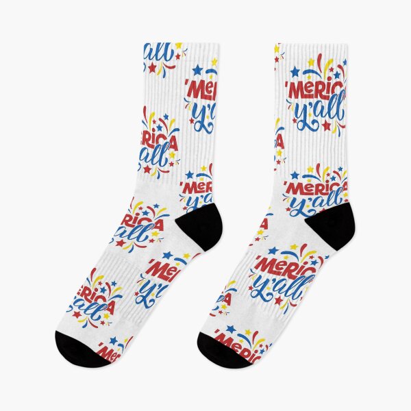 Item preview, Merica Y'all I Love America Women Men Costume USA Flag Fourth Of July American Pride designed and sold by shoptshirtswag.