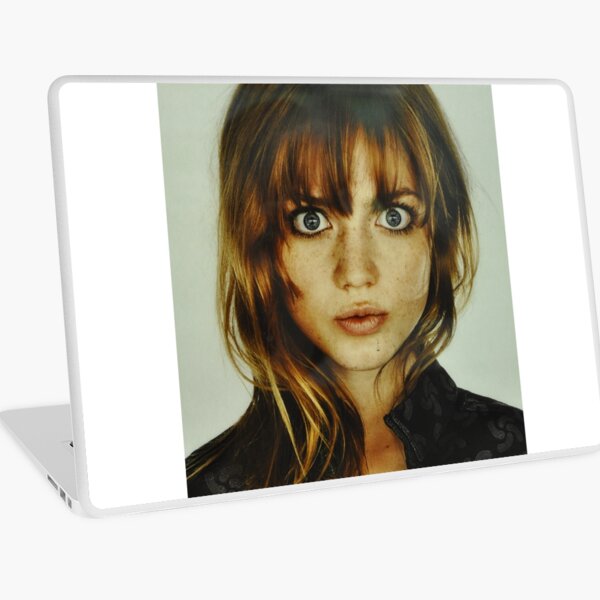 big eyes girl Laptop Skin