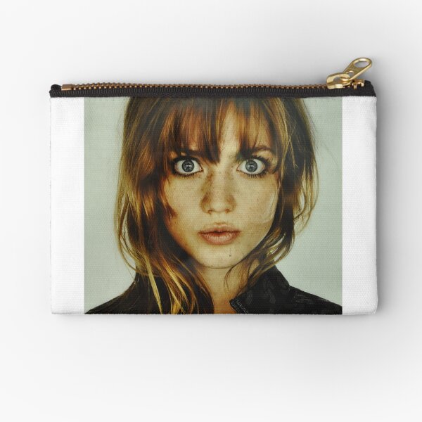 big eyes girl Zipper Pouch