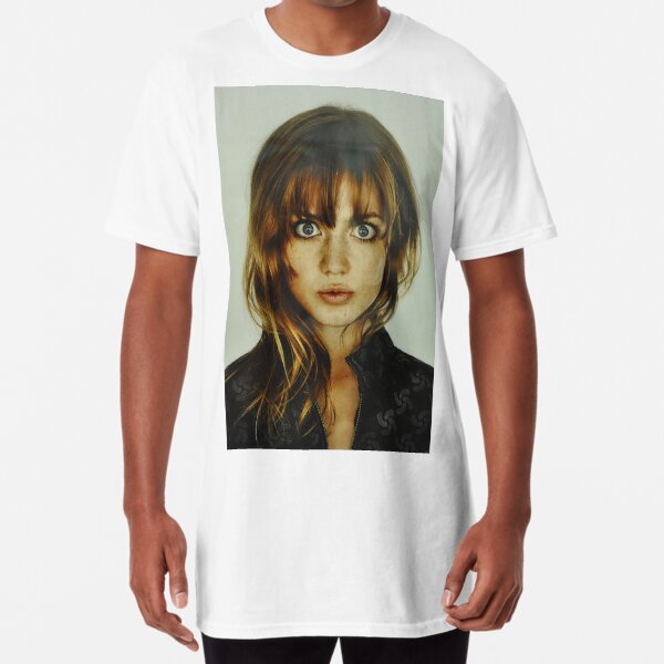 big eyes girl Long T-Shirt
