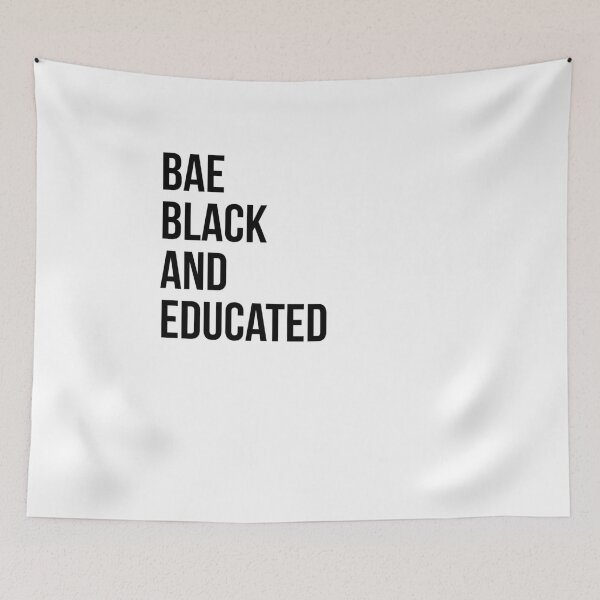 Item preview, BAE - Black And Educated V9 designed and sold by TeeTimeGuys.