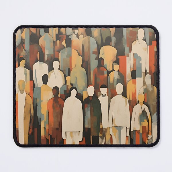 Item preview, Faceless Crowd designed and sold by DigitalDoodleDK.
