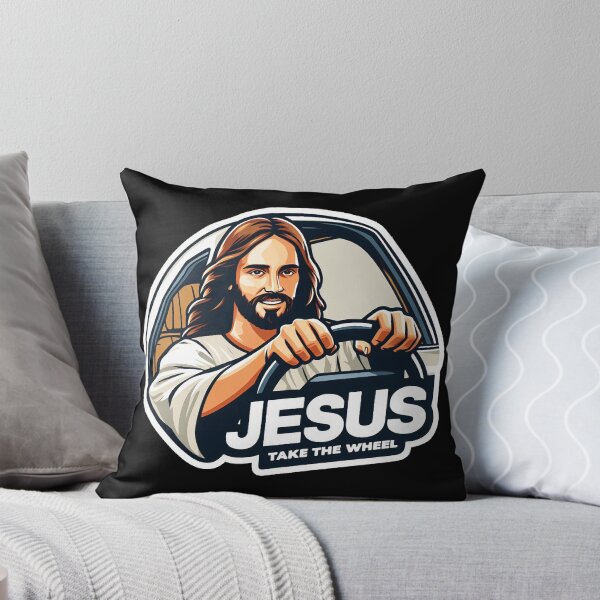 Item preview, Jesus Take The Wheel designed and sold by plushism.