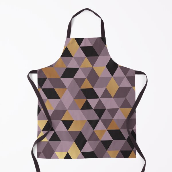Aperçu de l'œuvre Modèle de triangles violets et dorés créée et vendue par AnnaHolyph.