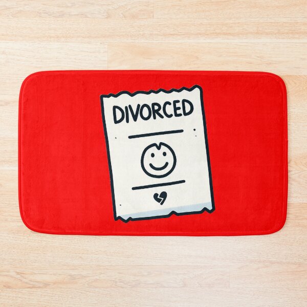 Item preview, Divorced and happy designed and sold by PickledjoArt.