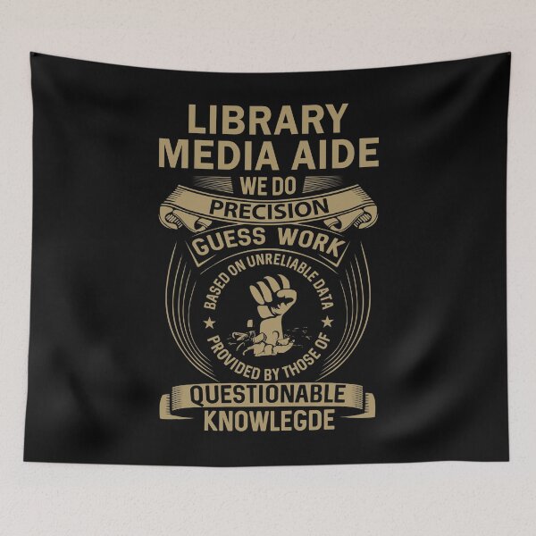 Item preview, Library Media Aide designed and sold by MiraclePitts.