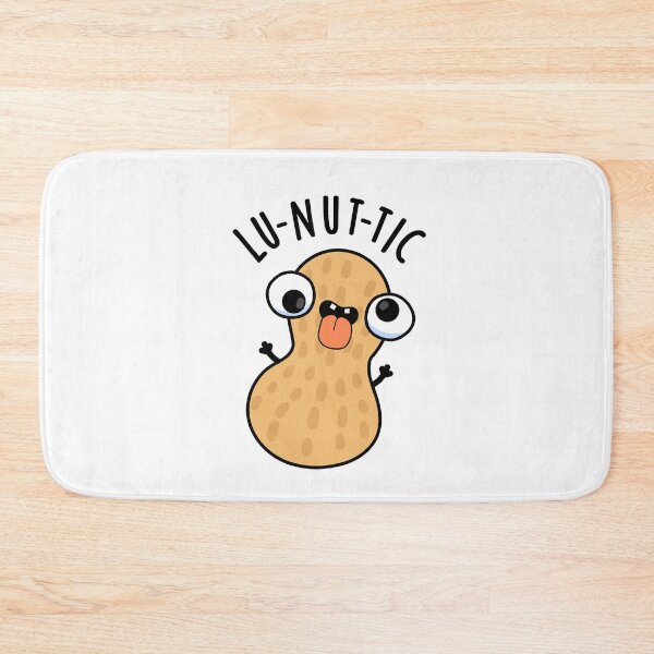 Item preview, Lu-nut-ic Funny Peanut Puns designed and sold by punnybone.