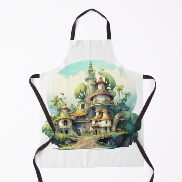 Item preview, Banana Town Watercolor designed and sold by KitsuneYin.