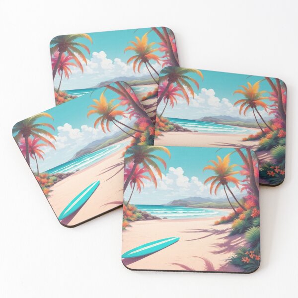 Item preview, Gone surfing with longboard surfboard designed and sold by JackFreestone.