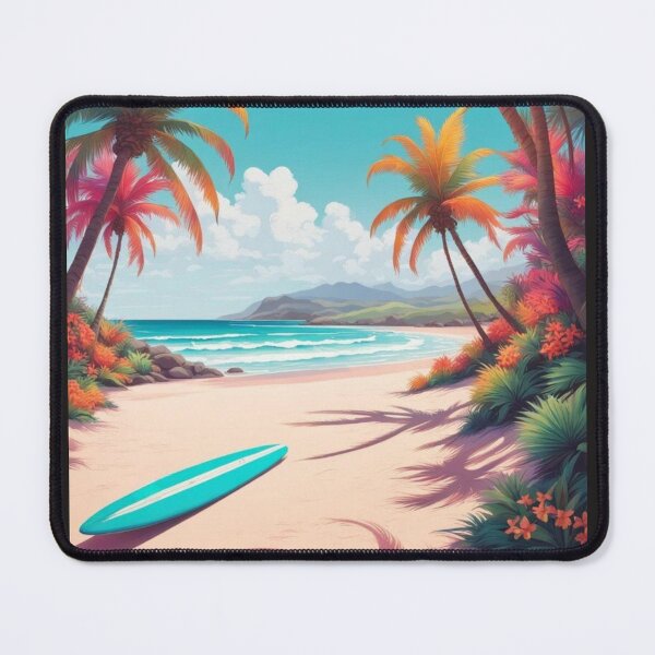 Item preview, Gone surfing with longboard surfboard designed and sold by JackFreestone.