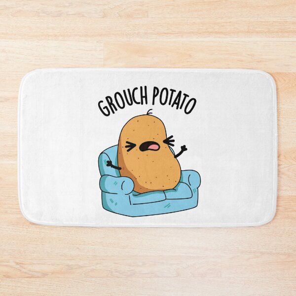 Item preview, Grouch Potato Funny Veggie Puns designed and sold by punnybone.