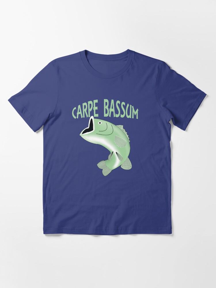 Alternate view of Carpe Bassum - Seize the Bass Essential T-Shirt