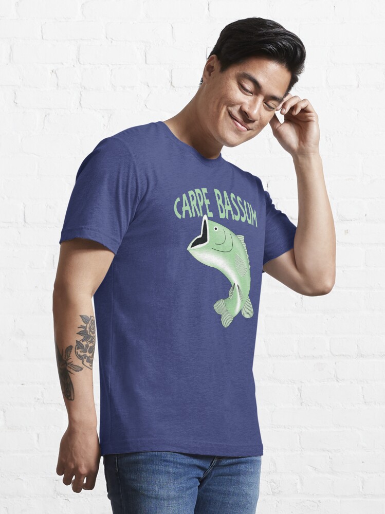 Alternate view of Carpe Bassum - Seize the Bass Essential T-Shirt