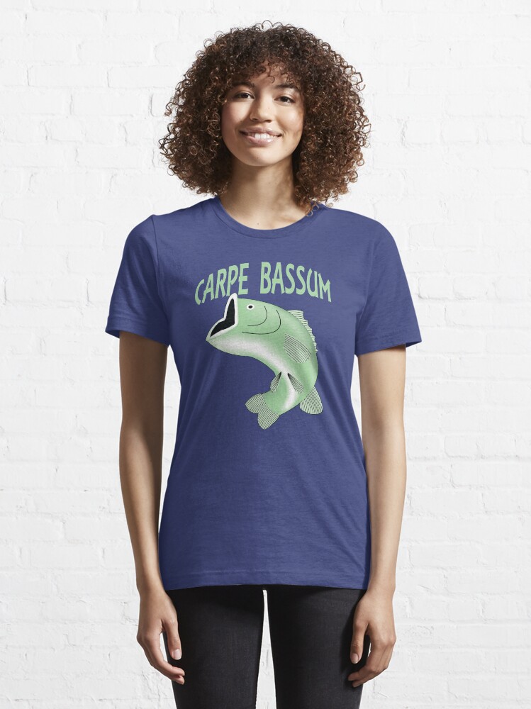 Alternate view of Carpe Bassum - Seize the Bass Essential T-Shirt